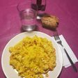 Arroz con pollo y verduras