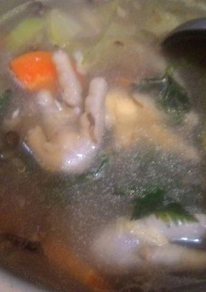 Foto resep Sop ceker no bau amis