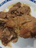 Pollo a la cerveza
