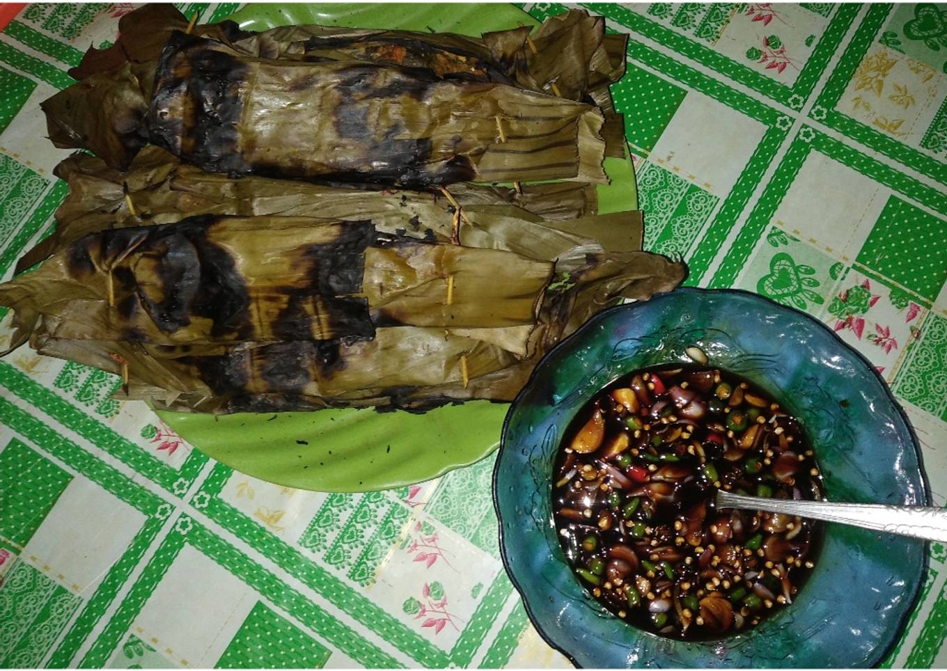 Pepes ikan kemangi