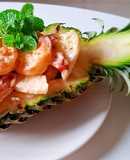 TÔM sốt dứa-mayonnaise