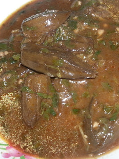 صورة لوصفة وصفة بامية ورز