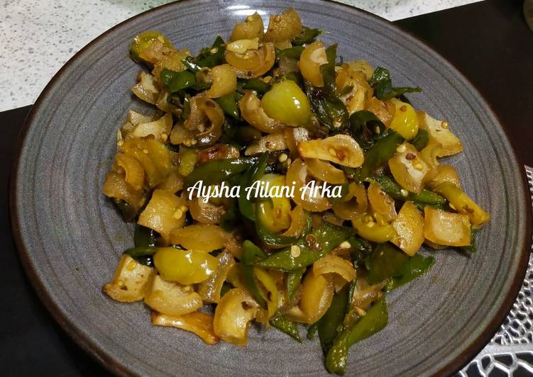 How to Prepare Perfect Kikil cabai hijau