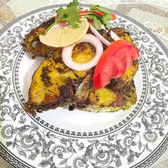 A picture of 15 min Green surmai fry (green fish fry).