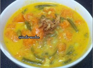 Foto resep Sayur Santan Labu Kuning