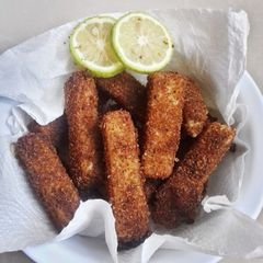 A picture of Spicy Ugali Fries.