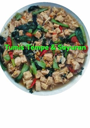 Foto resep Tumis Tempe & Sayuran