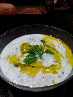 صورة لوصفة سلطة خيار ولبن 😋