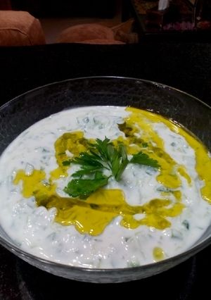صورة لوصفة سلطة خيار ولبن 😋