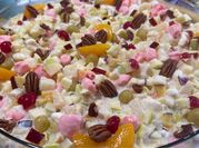 Una foto de postres de manzana navidad