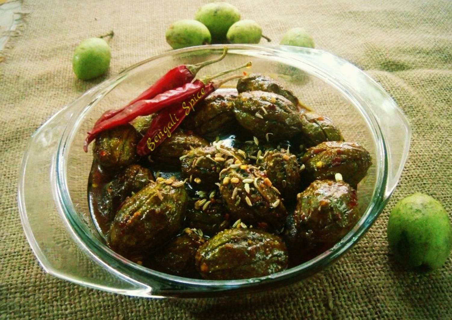 Sweet and Sour Olive Chutney 🍲 Recipe by Bengali Spice 💚 Cookpad