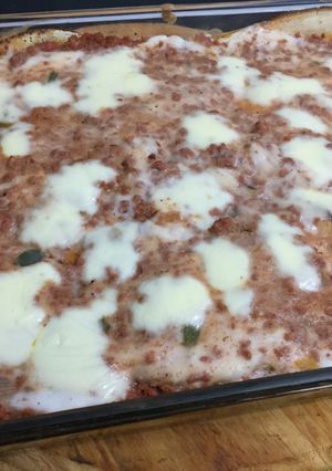 Una foto de Lasagna de carne