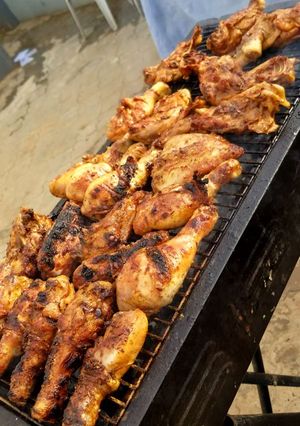 A picture of Chicken BBQ.