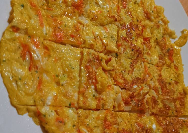 Resep Dadar Sayur ala Korea Anti Gagal