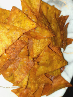 A picture of Homemade Nachos Chips.