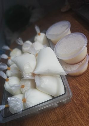 Hình của món Sữa chua túi.