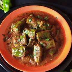 Stuffed Chilli Curry A picture of Stuffed Chilli Curry.