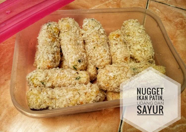 Bagaimana Menyiapkan Nugget ikan patin, udang dan sayur #mpasi19bulan yang Bikin Ngiler