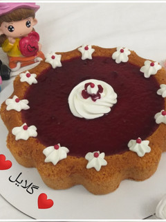 عکسی از دستور کیک لبو با سس لبو 😋