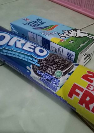 Foto resep Brownies Oreo Simple