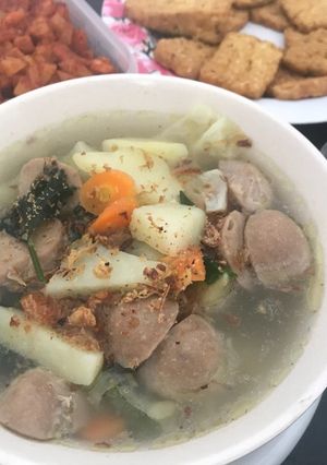 Foto resep Sop bakso