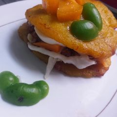 Plantain sandwich A picture of Plantain sandwich.