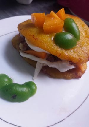 A picture of Plantain sandwich.