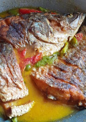 Foto resep 23. Ikan kakap bumbu kuning