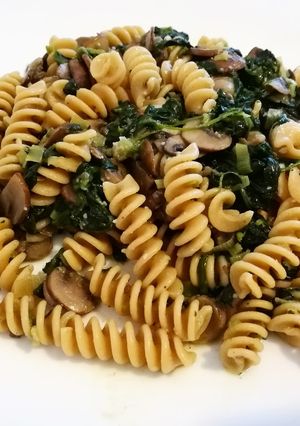 Foto di Fusilli Funghi e Spinaci
