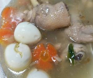 Ini Caranya Sop ayam telur puyuh simpel Praktis Enak Ini Caranya Sop ayam telur puyuh simpel Praktis Enak