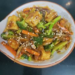 A picture of Mangolian Stir fry Tofu.