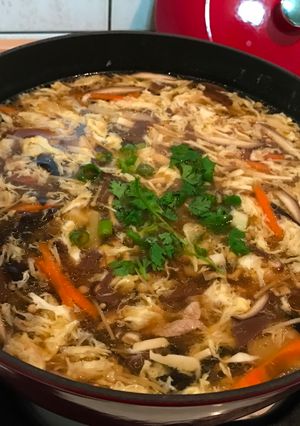 酸辣湯 的食譜成品照片