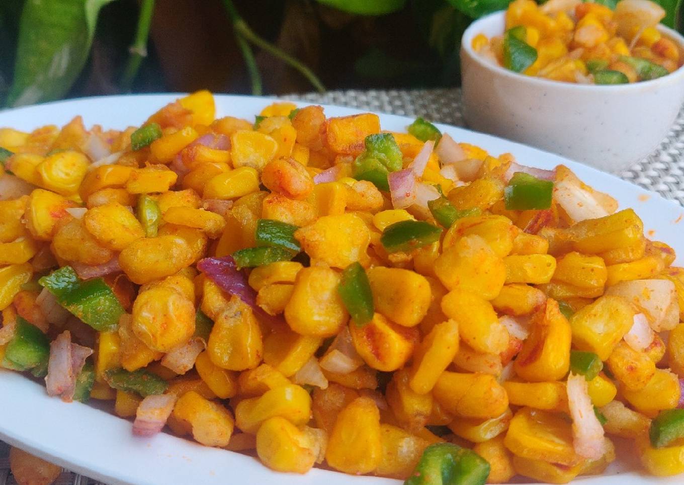 Easy Crispy Corn Barbeque nation style