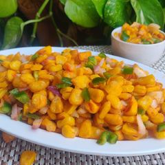 A picture of Easy Crispy Corn Barbeque nation style.