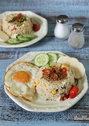 Foto resep Nasi Goreng Mentega Bumbu Iris