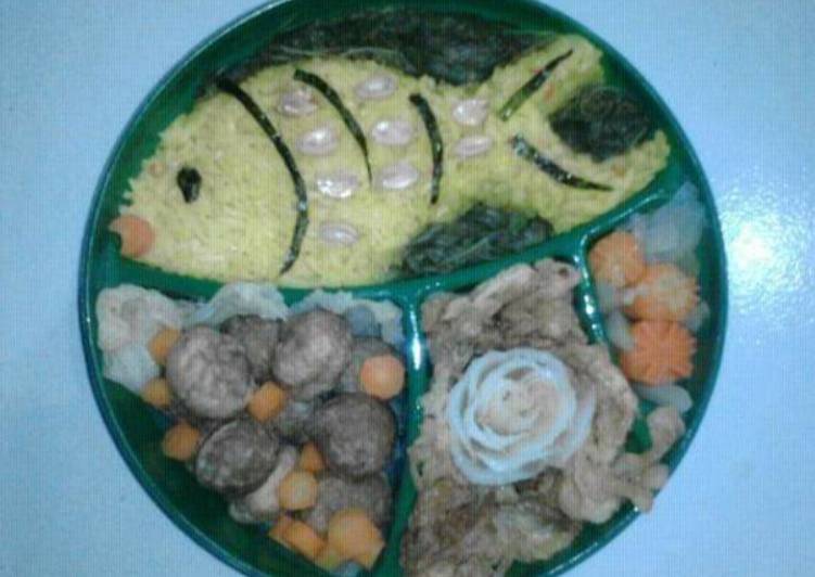 Nasi Kuning Kyaraben
