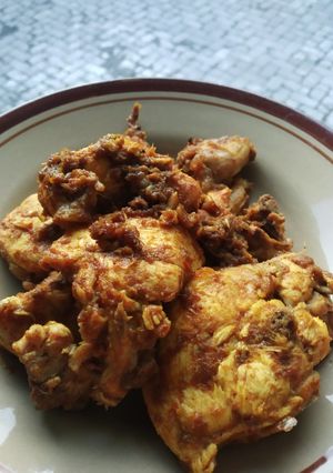 Foto resep 610. Rendang Ayam plus Bumbu GuLe