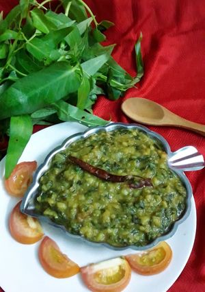 রসুন দিয়ে কলমি ডাল (rasun diye kolmi dal recipe in Bengali) রেসিপির প্রধান ছবি
