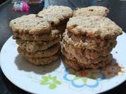Una foto de galleta avena mani