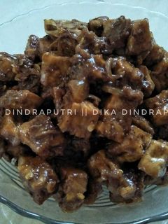 Foto resep Tahu tempe bumbu sate