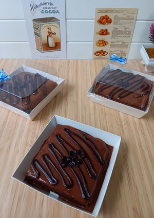 Foto resep Cake Coklat Berendam Gluten Free