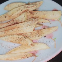 A picture of French fries.