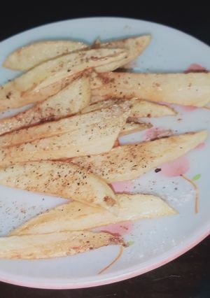 A picture of French fries.
