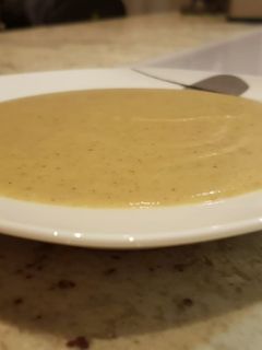 Una foto de Crema de champiñones
