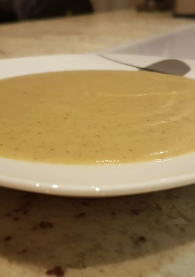 Una foto de Crema de champiñones