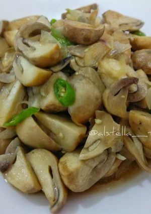 Foto resep Tumis Pedas Jamur (Spicy Sauteed Mushroom)