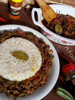 Bhindi masala(miyar kubewa) ainihin hoton girkin