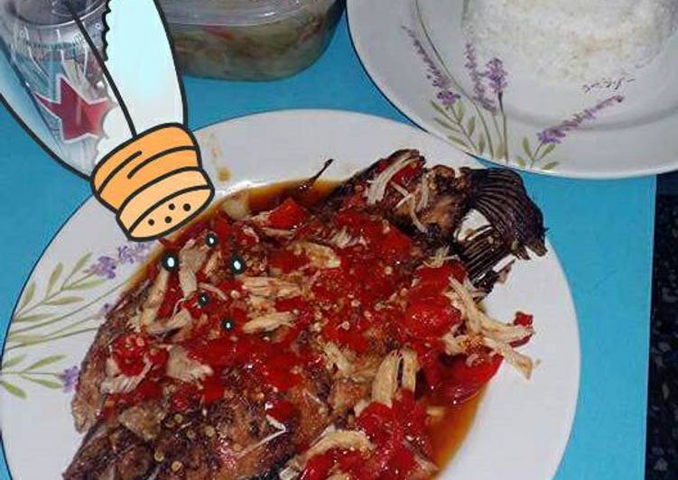 Cara Gampang Membuat Ikan Mujaer Bumbu Bali, Enak Banget