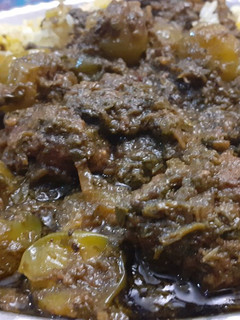 عکسی از دستور خورشت گوجه سبز