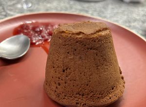 Una foto de Volcán de Chocolate 🍫